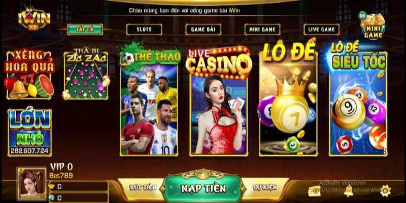 Nên chọn IWIN vì giao diện game bài đẹp mắt